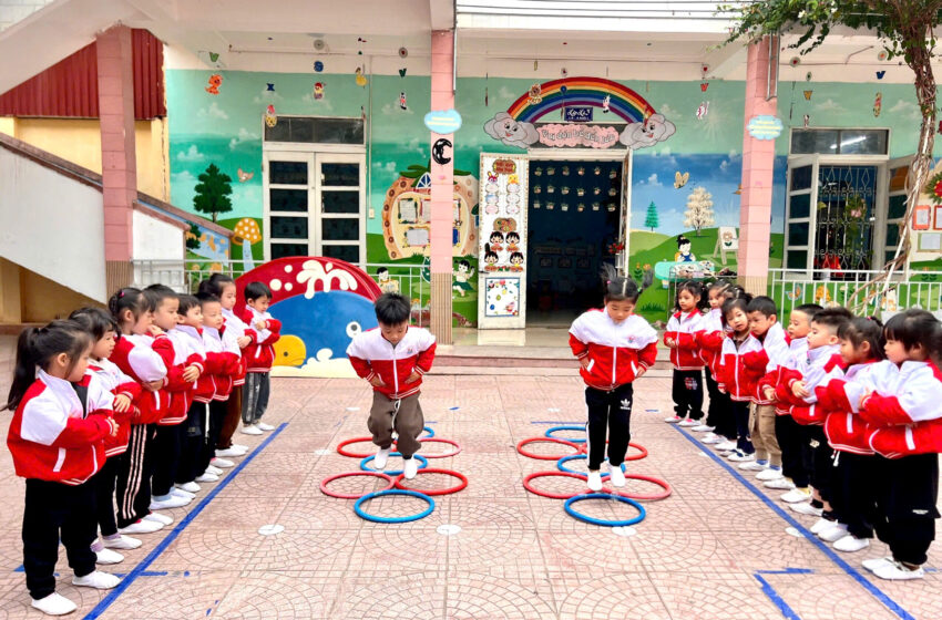  Rèn luyện và phát triển vận động cho trẻ mầm non