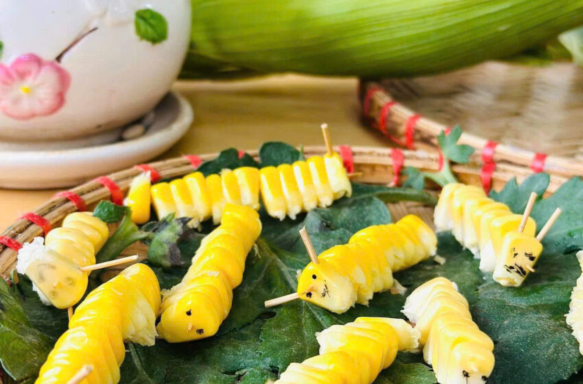 Tạo hình “Những chú sâu ngộ nghĩnh”