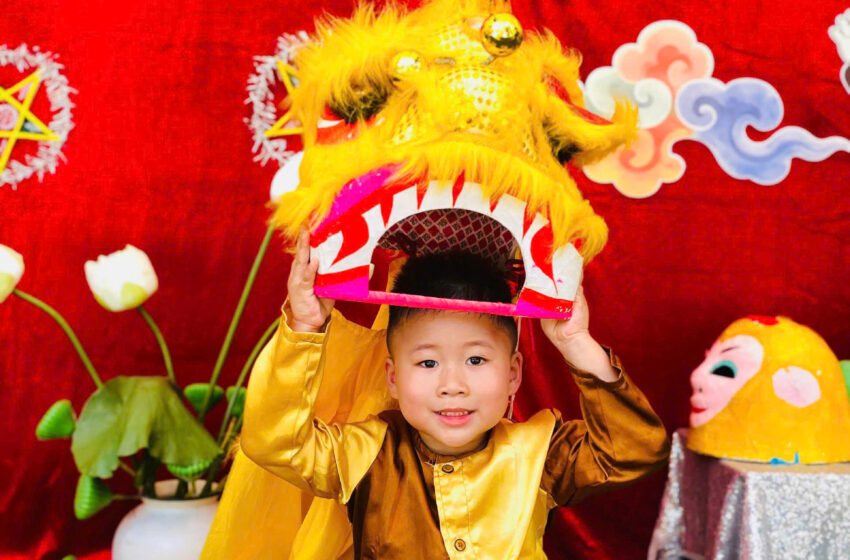  Những hình ảnh đáng yêu của các bạn nhỏ tại Studio Trường mầm non Đông Vệ