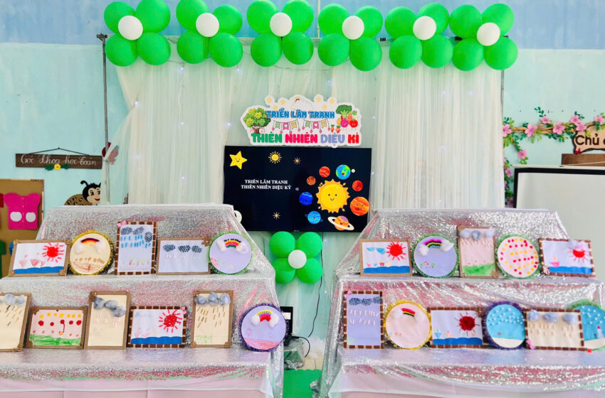  Khi Giáo Viên Mầm Non Thổi Hồn STEAM 5E Vào Giờ Tạo Hình