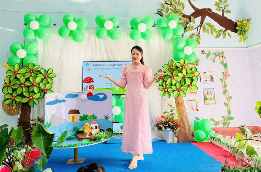  Trường Mầm non Đông Vệ: Nơi Thi Đua Dạy Tốt, Học Tốt