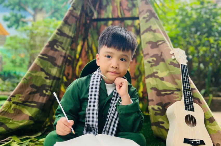  Những hình ảnh đáng yêu của các bạn nhỏ trong chương trình 22/12