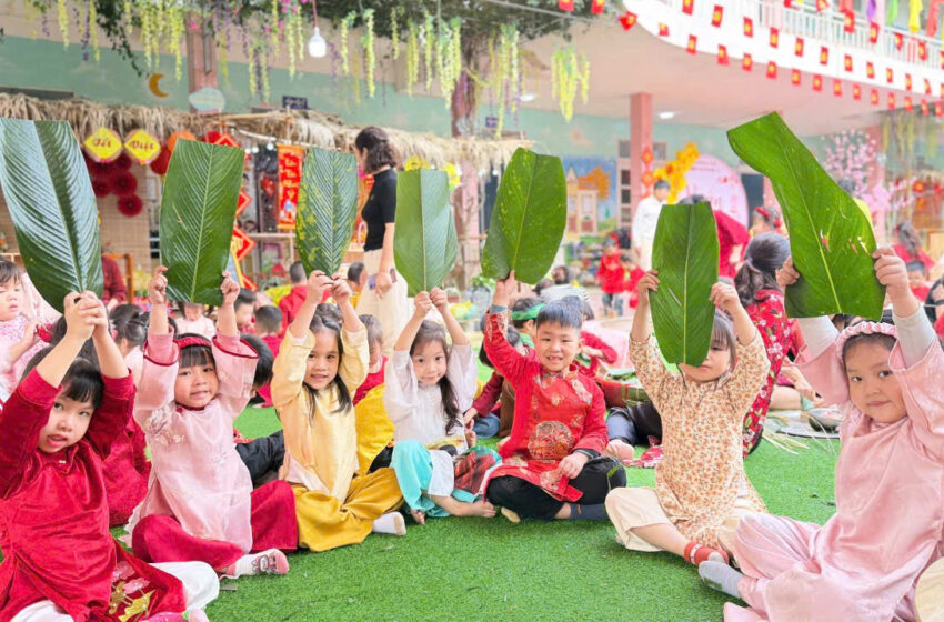  Hoạt động trải nghiệm “Gói bánh chưng” Tết 2026